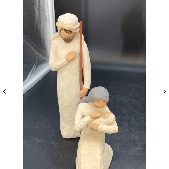 Willow Tree Hand Painted Resin Nativity Figurine w boxes - Picture 7 of 13